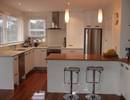 Engineered stone bench with vinyl doors